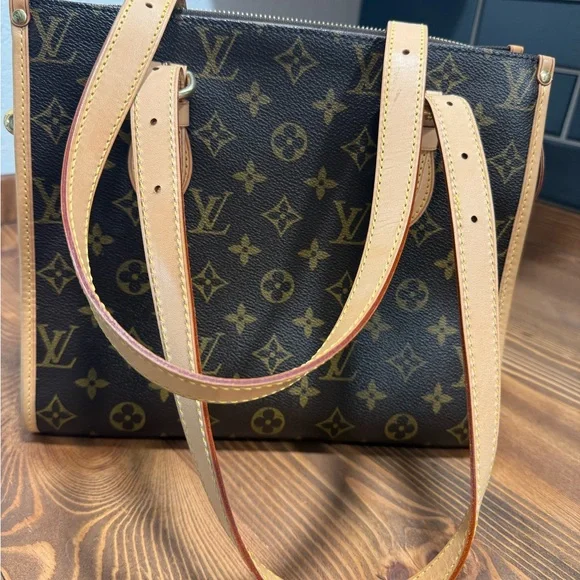 Louis Vuitton PoppinCourt Haute Brown Monogram Shoulder Bag AND wallet - Picture 10 of 16